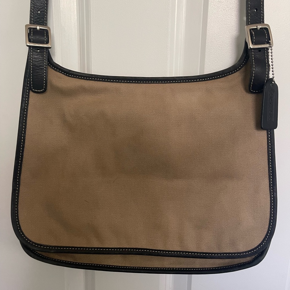 Unique authentic Coach crossbody